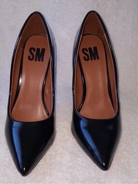 SM Black High Heel Pumps Size 7M Womens Shoes nwt